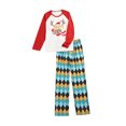 thumbnail image 3 of Christmas Parent-child Long Sleeve Printing Nightwear Set/ Romper, 3 of 9