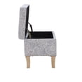 thumbnail image 2 of Sydney Stone Storage Ottoman, 2 of 9