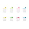 thumbnail image 2 of KAKOWELY Cereal Container with Pour Spout and Measuring Cup Plastic Clear Food Saver Airtight Watertight Cereal Keeper Food Storage Containers for Rice Grain Cereal Oatmeal Sugar Nuts Beans Size S, 2 of 4
