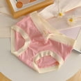 thumbnail image 2 of Ultra-Soft Cotton Imitation Girls Underwear - Breathable Mid Rise Hypoallergenic Panties (3-15Y), 2 of 3