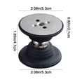thumbnail image 4 of RRJ 3 Pcs Crochet Magnétique pour Porte de VR Support de Porte Robuste, Adhésif Fort Installation Sans Perçage, Butée de Porte pour Roulotte Autocaravane, Accessoires pour VR Porte de Fourgonnette, Protecteur de Meuble pour Armoire, 4 of 9