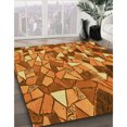 thumbnail image 3 of Ahgly Tapis Rectangulaire Lavable en Machine Rouge Tomate, 3 Pieds x 5 Pieds, 3 of 7