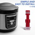 thumbnail image 3 of QUMIIRITY 5 Sets Pressure Canner Accessories Aluminium Red Exhaust Cooking Equipment, 3 of 7