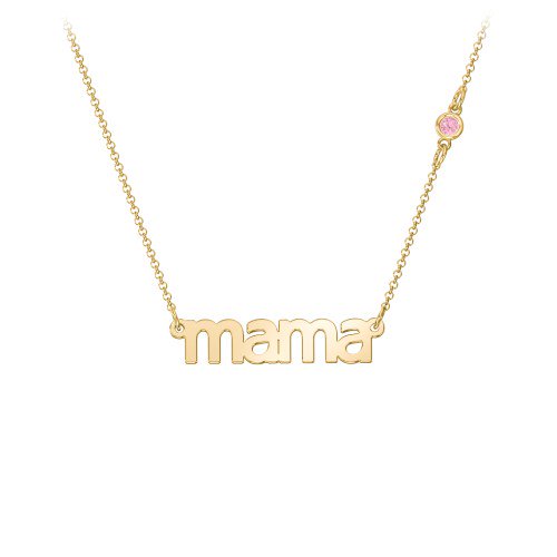 Collier « Mama' » avec Pierre de Naissance Satellite