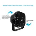 thumbnail image 3 of 4 Inch Waterproof Boat Marine Box Outdoor Speakers Heavy Duty Motorcycle Surface Mounted Speaker, 3 of 5