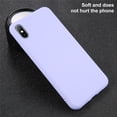 thumbnail image 3 of kurtrusly TPU Mobile Phone Case Shockproof Elastic Protection Cover, Replacement for iPhone XS Max, Purple, 3 of 8