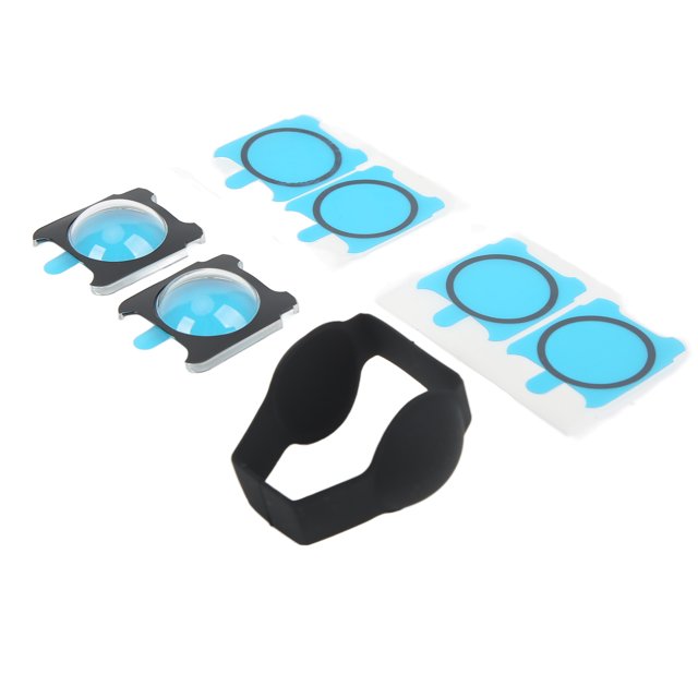 Protecteurs d'Objectifs, Protections Adhésives pour Objectif Panoramique, Ensemble de Protections pour Écran Miroir pour Caméra d'Action Insta360 ONE RRS