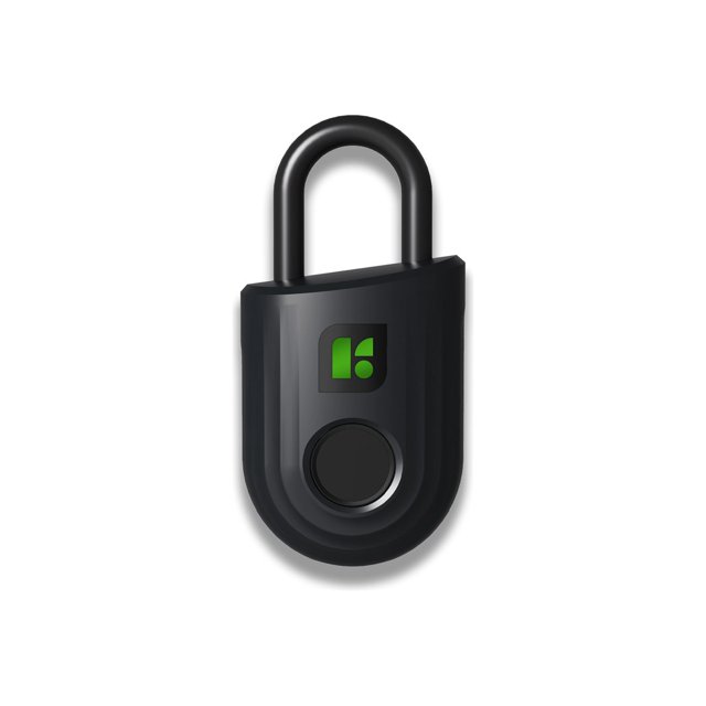 igloohome Cadenas Intelligent Lite, Accès par Empreinte Digitale via Application iOS/Android Génére à Distance des Touches Bluetooth Certifié IPX6 - Rouge