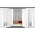 thumbnail image 2 of Rev-A-Shelf 22" Lazy Susan D-Shaped w/ Swivel Bearings, 4WLS201-22-BS52, 2 of 10