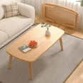 thumbnail image 4 of Ourlova Folding Coffee Table, Collapsible Wooden Mini Desk, Multifunctional Foldable Coffee Tables For Small Spaces, Study, Bedroom, Living Room, Kitchen, Home Office, 4 of 9
