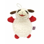 Multipet Crinkle Lamb Chop Plush Dog Toy