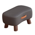 thumbnail image 1 of Shangren Small Foot Stool Ottoman Creative Stable Footrest for Home Sofa Coffee Table Dark Grey, 1 of 8