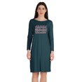 thumbnail image 1 of Inkmeso Educated Motivated Vaccinated T-Shirt Funny Pro Vaccine Boat Neck Dress, 1 of 8