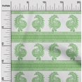 thumbnail image 2 of oneOone Rayon Green Fabric Block Fabric For Sewing Printed Craft Fabric By The Yard 56 Inch Wide-OY, 2 of 5