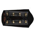 thumbnail image 2 of PU Leather Arm Guard, Cowhide Material Brass  Decorative Buckle Arm Guard Protection Retro Beautiful Strong Force  For Competitive Bow Black, 2 of 8