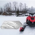 thumbnail image 4 of KAKOWELY Durable Waterproof Silver Sled Cover for Snowmobile Protection and Outdoor Use, 4 of 8