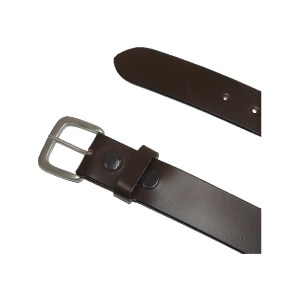 CTM® Leather Removable Buckle Belts (Pack of 2) (Men's) - Walmart.ca