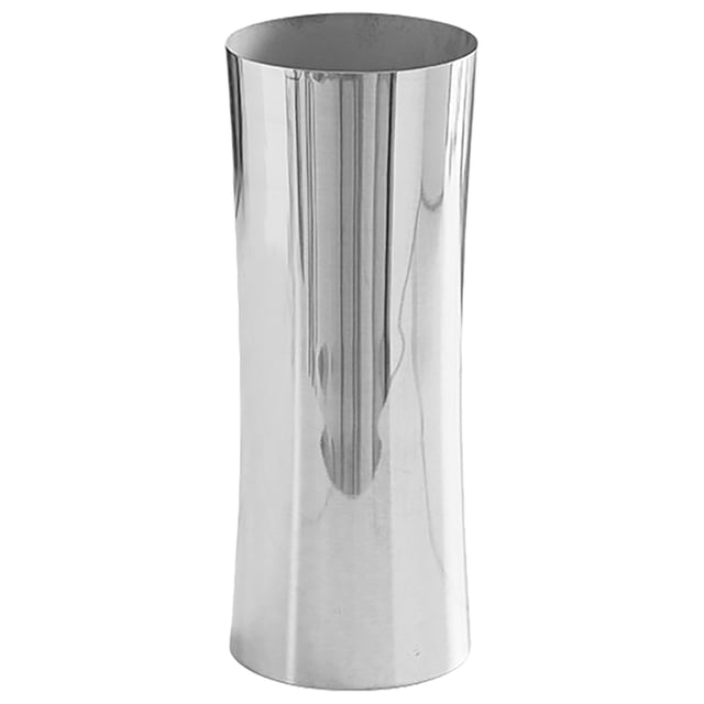 Vase Argenté Moderne pour Décoration Intérieure en Acier Inoxydable avec Design Esthétique