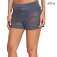 thumbnail image 4 of kurtrusly Bottom Lace Shorts Matching Swim Trunks Briefs Swimwear Swimsuit Gray XL 1Set, 4 of 6