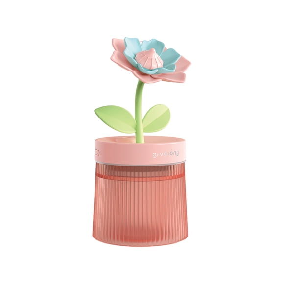 Birdeem Usb Humidifier with Light ,Quiet Cool Mist Humidifier for Bedroom and Office ,Plants, Easy To Clean