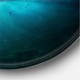thumbnail image 3 of Designart - Romantic Moon Over Deep Blue Sea II - Nautical & Coastal Metal Circle Wall Art, 3 of 5