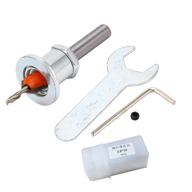 Limit Countersink Drill Bit,Countersink Drill Bit Kit Power Tool Accessories Adjustable Limit Countersink Drill Bit Highly Recommended