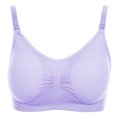 thumbnail image 1 of Women‘s Bra Wireless Maternity Seamless Front Buckle Breastfeeding Bra With Pads Plus Size, 1 of 5