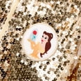 thumbnail image 2 of Disney Princess Toddler Girls Bomber Jacket Belle Sequin Zip Up Lightweight Sweatshirts Sizes 3-6, 2 of 6