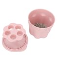 thumbnail image 2 of Silicone Brushes Cleansing Bowl, Remove Grease Prevent Damage 5 Holes Drying Rack Makeup Brush Cleansing Bowl  For Salon Use, 2 of 7