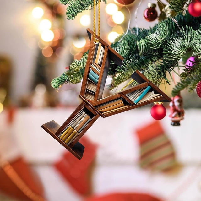LSLJS 26 Letters Christmas Tree Decoration Pendant Christmas Tree Ornaments Personalized DIY Christmas Ornaments Christmas Decorations Xmas Tree Hanging Decor