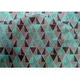 thumbnail image 5 of oneOone Cotton Silk Fabric Triangle Geometric Print Fabric By Yard 42 Inch Wide, 5 of 5