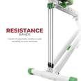 thumbnail image 2 of Sunny Health & Fitness Upright Row-N-Ride™ Exerciser en vert - NO. 077SMART, 2 of 9