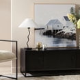 thumbnail image 2 of Anko Riley Wave Table Lamp, Black Metal, 2 of 7