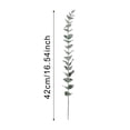 thumbnail image 3 of Feuilles Fleurs pour Arrangements Branches de Verdure Réalistes 20 Pcs pour Vase Floral Bouquets et Centres de Table 20 Pcs, 3 of 7