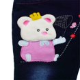 thumbnail image 3 of KIDSCOOL SPACE Baby Cotton 3D Cartoon Soft Knitted Jeans Overalls 18M, 3 of 6