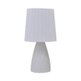 thumbnail image 2 of LSLJS Bedside Lamp Touching Control Table Lamp with USB Charging Ports Nightstand Lamp with Linen Fabric Shade for Bedroom Living Room, Decorative Lights, 2 of 7