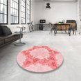 thumbnail image 4 of Ahgly Company Tapis Rectangulaire Lavable en Machine Intérieur Transitionnel Rouge Clair Rose, 5 Pieds x 7 Pieds, 4 of 7