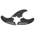 thumbnail image 1 of Longboard Fin, 3 Pcs/ensemble Fin de Planche de Surf en PVC Thruster Fin Paddle Board Fin Construction Robuste, 1 of 8