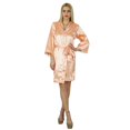thumbnail image 4 of Bimba Robe Kimono en Rayonne pour Femmes Manches Robe de Demoiselle d'Honneur Préparation Dentelle Couverture, 4 of 7