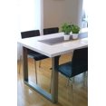 thumbnail image 2 of Inspirer Studio Roman Extendible Dining Table Pedestal Table (High-Gloss White), 2 of 5