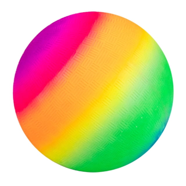 Orders Placed by Me Inflatable Playground Balls 8.5 Inch Beach Ball Rainbow Playground Bouncy Ball