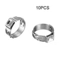 thumbnail image 4 of 10 Pcs PEX Stainless Steel Clamp Ring Crimp Fittings Single Ear Clamp Hose Clamps, 4 of 5