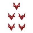 thumbnail image 2 of maskred Beautiful And Easy To Rhinestones Applique Sew On Beads Trim Patches Versatile Beautiful And Elegant vermeil 5Set, 2 of 6