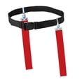 thumbnail image 1 of ziyahi Ceinture de Taille de Football Ruban Ajustable pour Accessoires d'Équipement de Plein Air Jaune Rouge 120x5cm, 1 of 3