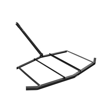 VEVOR Herse de Traction Largeur 72 Pouces Remorquage Arrière Herse de Traction Acier Gravier Niveleuse VTT UTV