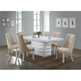 thumbnail image 1 of KB PC60-B Chaise Dînette de Cuisine en Vinyle & 44; Beige - Lot de 2, 1 of 1