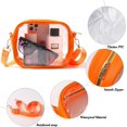 thumbnail image 4 of Clear Bag Stadium Approved, Crossbody Transparent Bag for Concerts Sports Events, Purses for Men & Women, 4 of 6