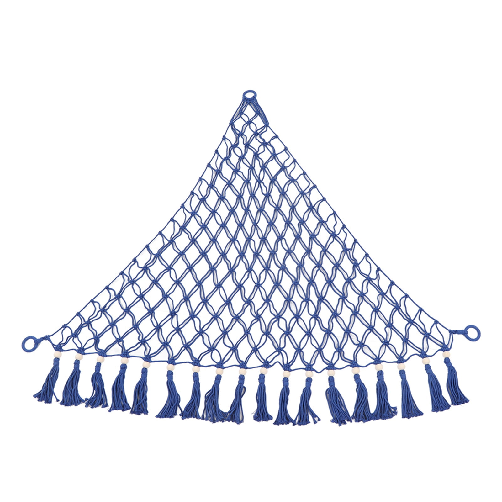 Filet de Rangement pour Toutous, Hamac de Rangement pour Jouets à Pompons, Facile à Installer, Gain de Place, pour Chambre, Bleu Royal