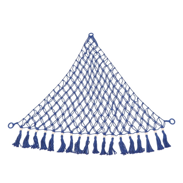 Filet de Rangement pour Toutous, Hamac de Rangement pour Jouets à Pompons, Facile à Installer, Gain de Place, pour Chambre, Bleu Royal