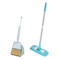 thumbnail image 2 of HILABEE Kids Cleaning Toy Set Play House Toy Role Playing Little Housekeeping Helper Set Blue, 2 of 9